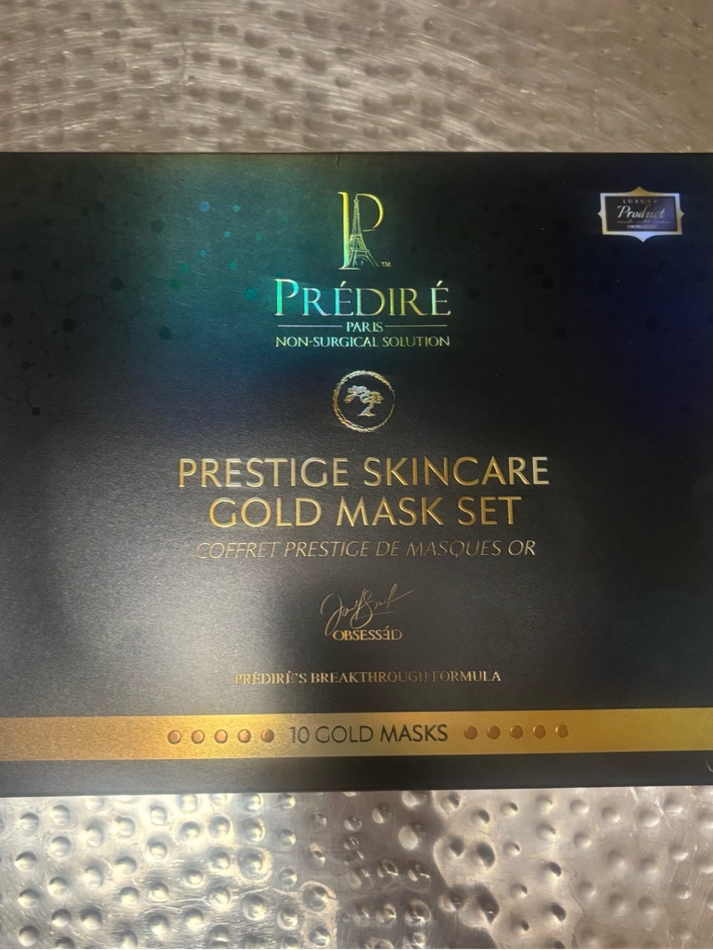 Prestige Skincare Gold Mask Set - Gold